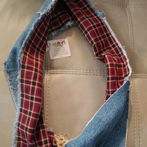 Denim Scarf NWT